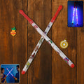 LED Dandiya Sticks – 2 Piece Set with Multi-Color Lights