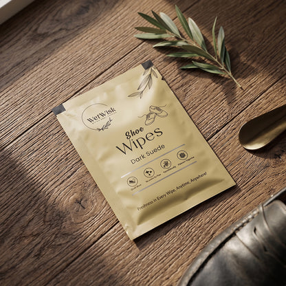 Disposable shoe cleaning wipe