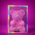 Glitter Teddy Bear Showpiece – Perfect Gift & Decor Item