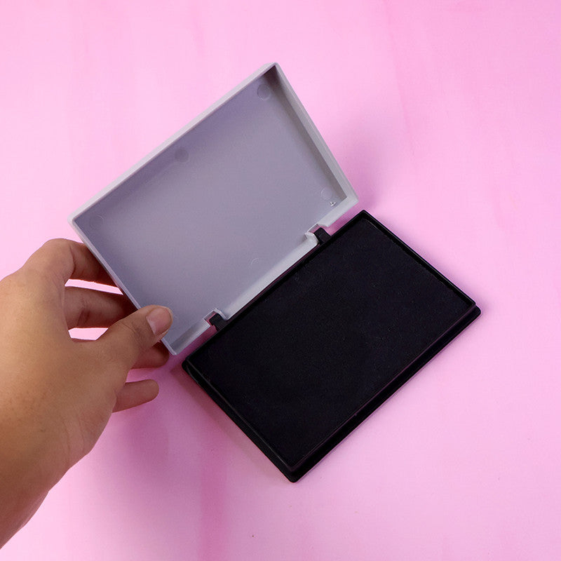 Camlin Deluxe Small Violet Stamp Pad – Long Lasting Ink Pad for Clear Impressions