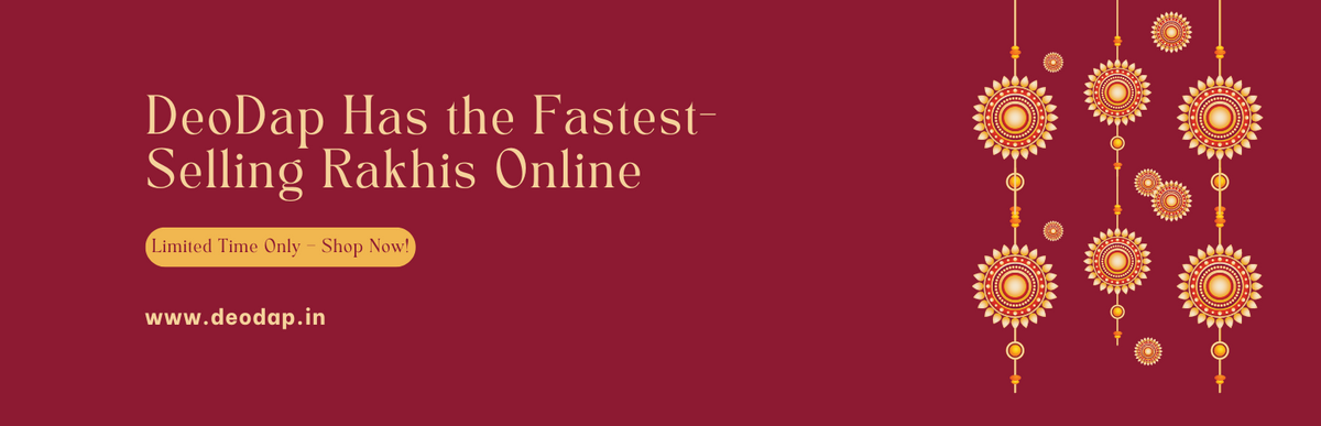 Rakhi Stock Running Low? DeoDap Has the Fastest-Selling Rakhis Online