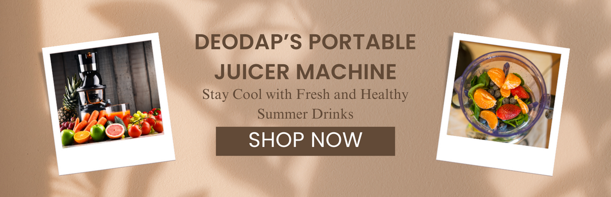 Best Portable Juicer Machines India 2026 - Fresh Healthy Summer Drinks at Home