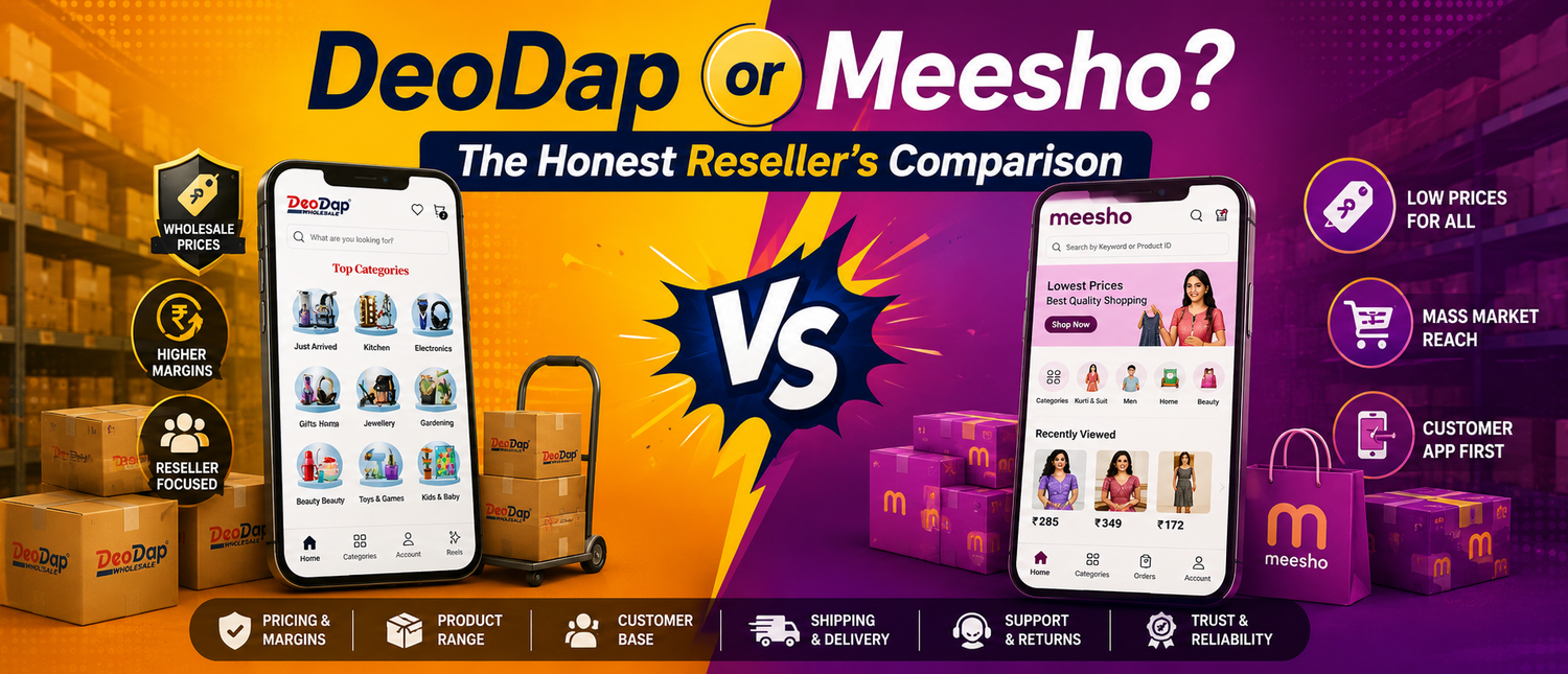DeoDap or Meesho? The Honest Reseller's Comparison