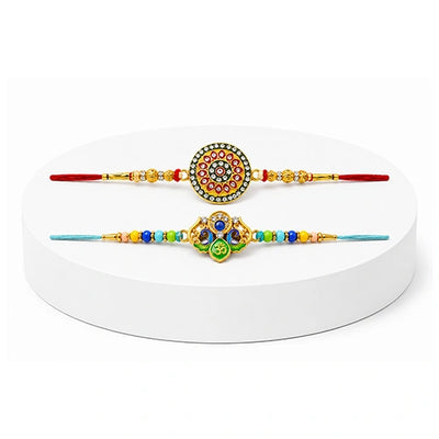 Designer & Pearl Rakhi