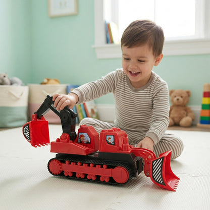toy construction excavator truck