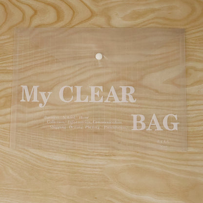 Transparent document folder daily use