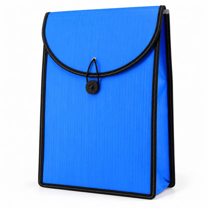 Plastic Expanding File Folder with Elastic Closure for Documents (34 x 26 Cm)