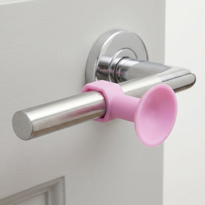 Silicone door stopper protecting wall from door handle