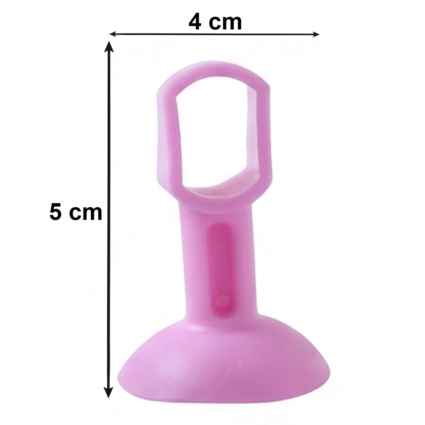 Flexible silicone door stopper absorbing impact