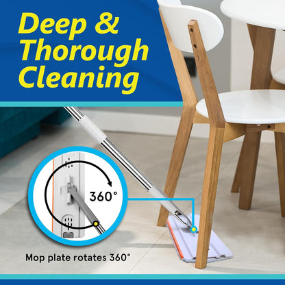 Small Size Multipurpose Flat Mop Cleaning Bucket Set