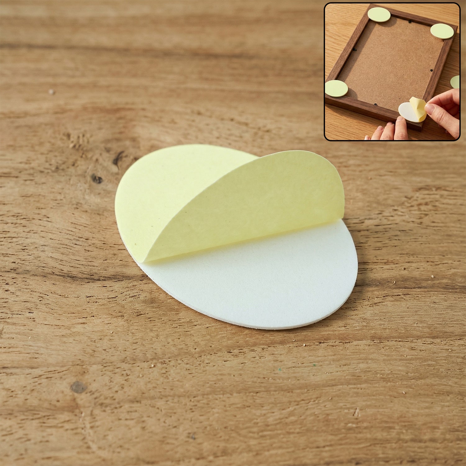 Double-sided foam furniture pad