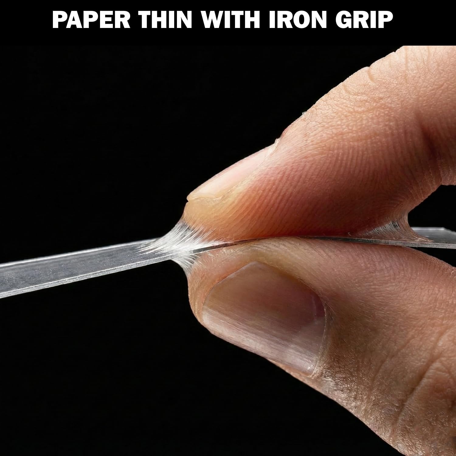 DeoDap Heavy Duty Transparent Double Sided Nano Adhesive Tape - alternative angle