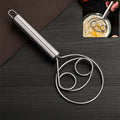Danish Dough Whisk – Stainless Steel Heavy-Duty Hand Mixer