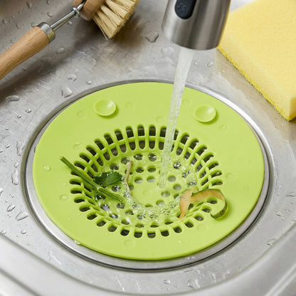 Silicone Sink Drain Strainer (1 Pc)
