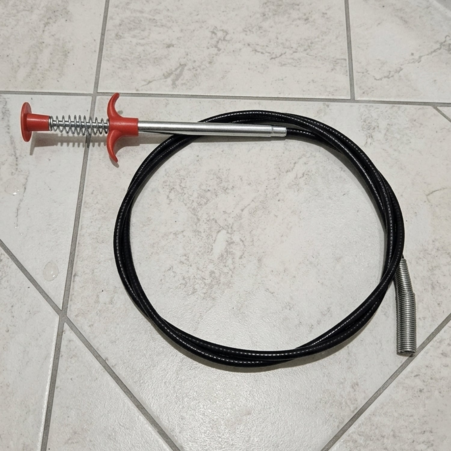 Premium Spring Drain Dredging Tool 63 Inch Sink Cleaner Claw Grabber (1 Pc)