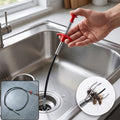 Premium Spring Drain Dredging Tool 61 Inch Sink Cleaner Claw Grabber (1 Pc)