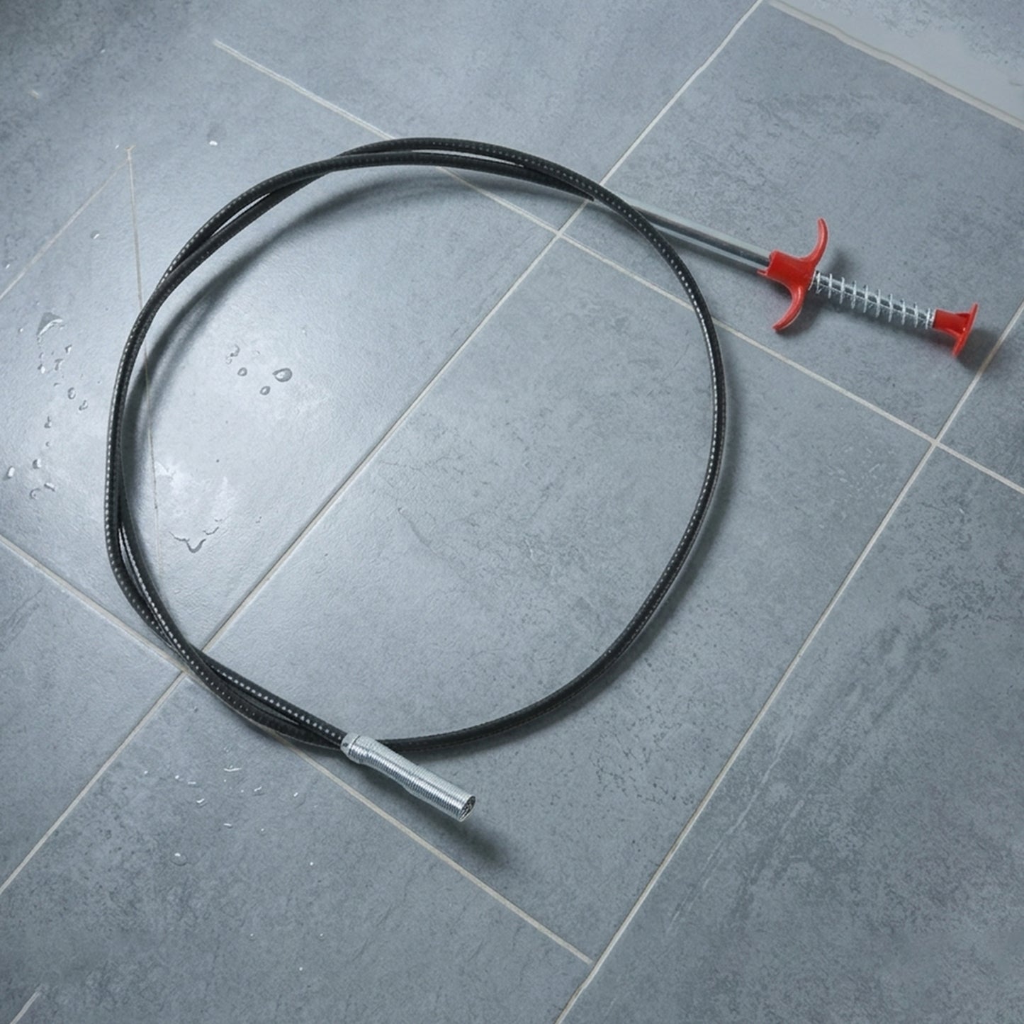 Premium Spring Drain Dredging Tool 61 Inch Sink Cleaner Claw Grabber (1 Pc)