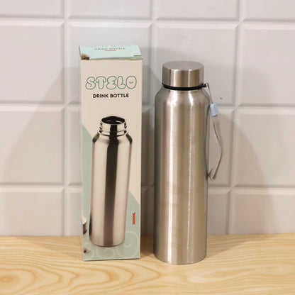 Stainless Steel Water Bottle 1000ml – Vacuum Insulated | DeoDap