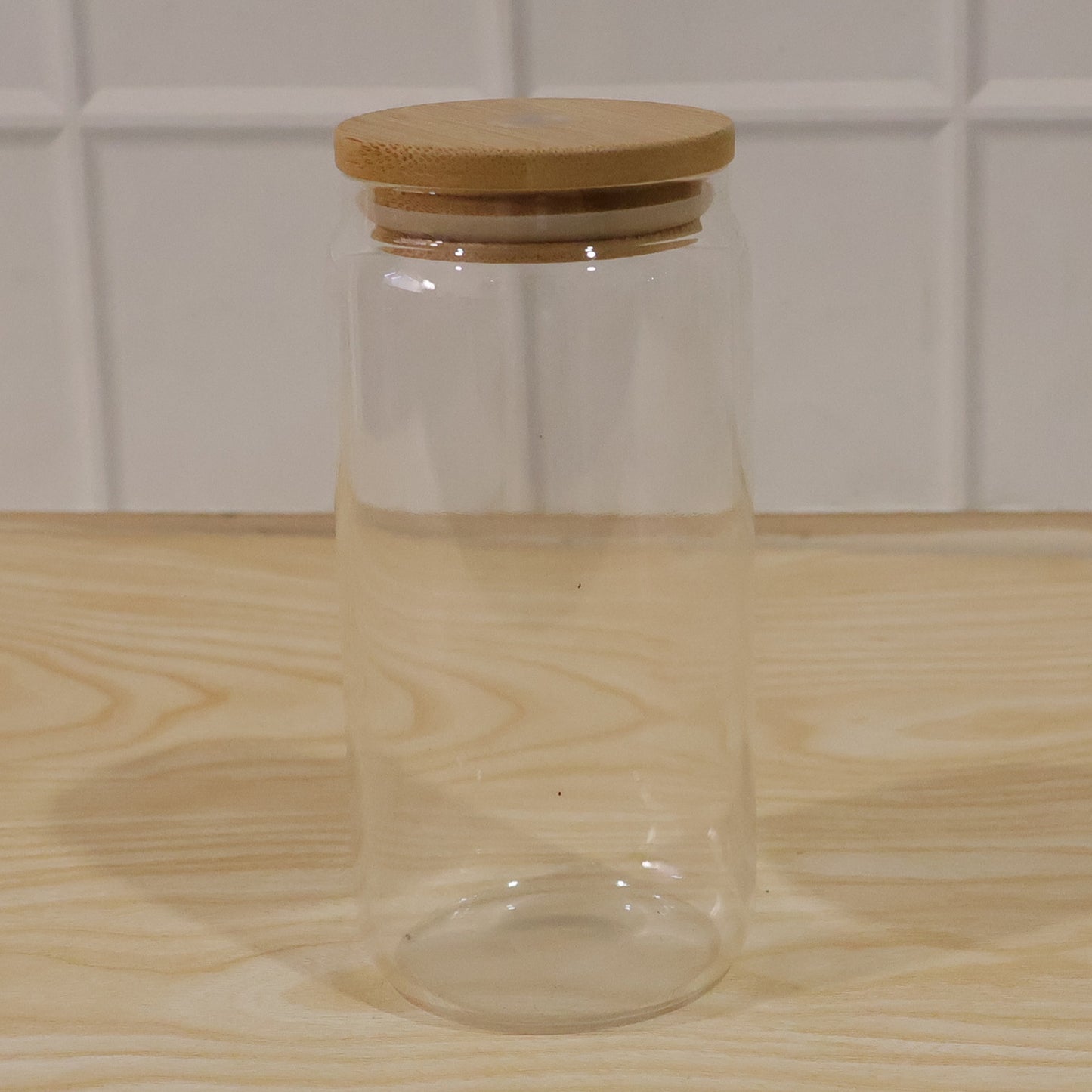 Glass storage jar pack box