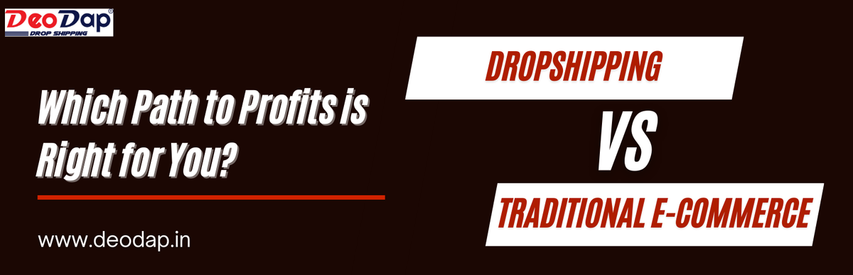 Dropshipping vs. Traditional E-commerce: Which Path to Profits is Right for You?