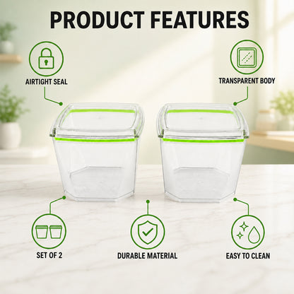 500ml Leak-Proof Food Storage Container Set, Durable & Airtight