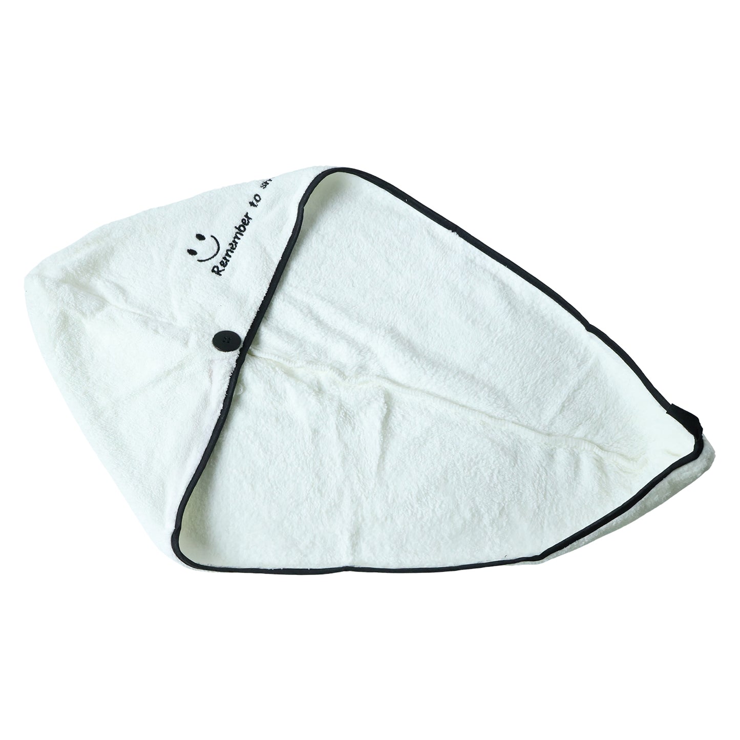 Hair drying wrap towel