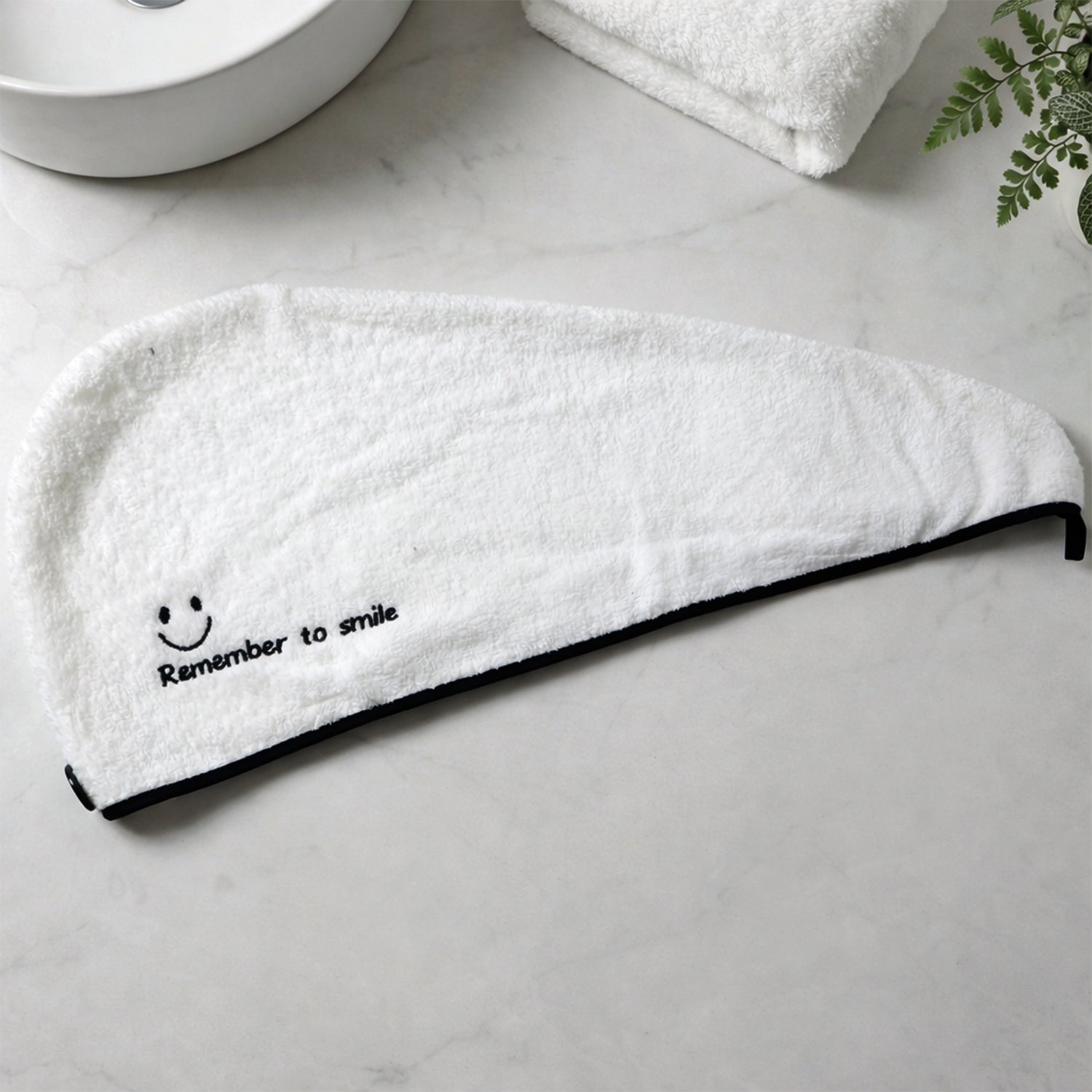 Quick dry hair wrap