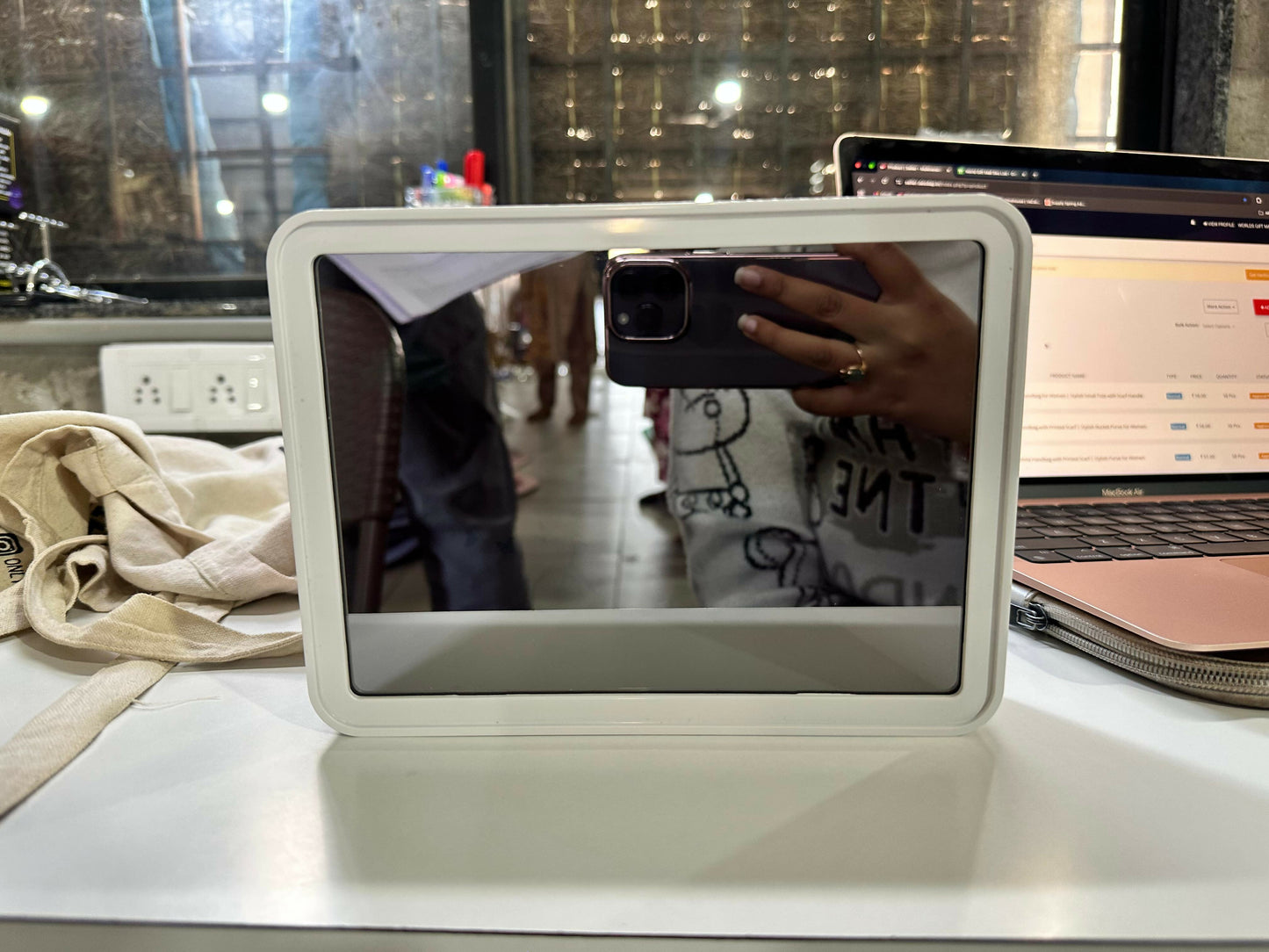 Romantic LED Shadow Light Box | Couple Love Night Lamp | Warm Orange Glow