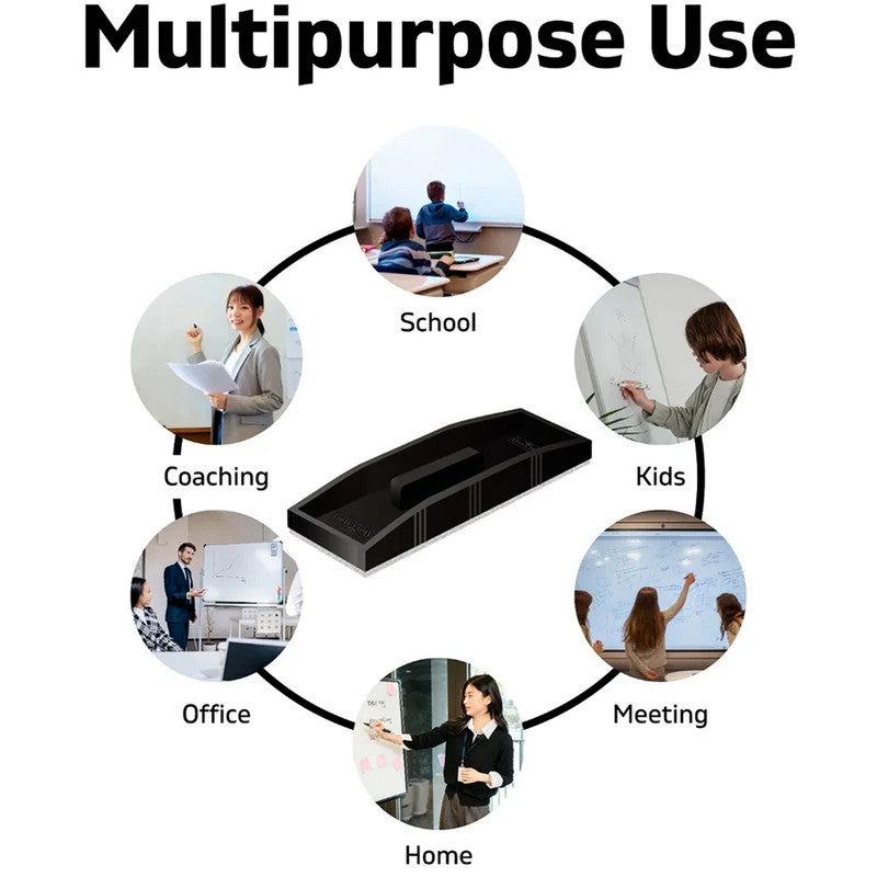 Soni Officamate Duo Whiteboard Duster – Durable, Easy Grip & Multi-Slot Design