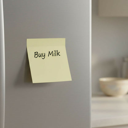Self Sticky Note Pad 3 x 4 Inches with Strong Adhesive for Office & Home (80Sheets,Pack Of 6)