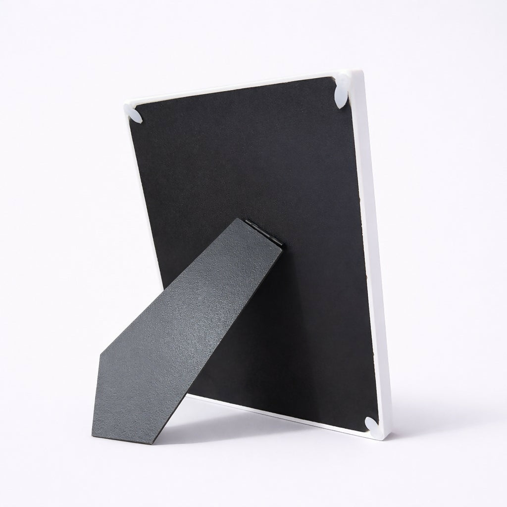 Infinity LED Photo Frame with Mirror Effect Tabletop Decorative Frame