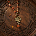 Rudraksha Bead Necklace – Sacred Spiritual Jewelry for Men