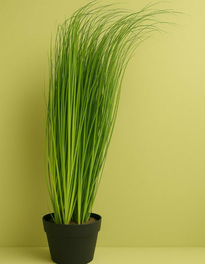 Artificial Decorative Grass Plant in Pot for Home & Office Décor
