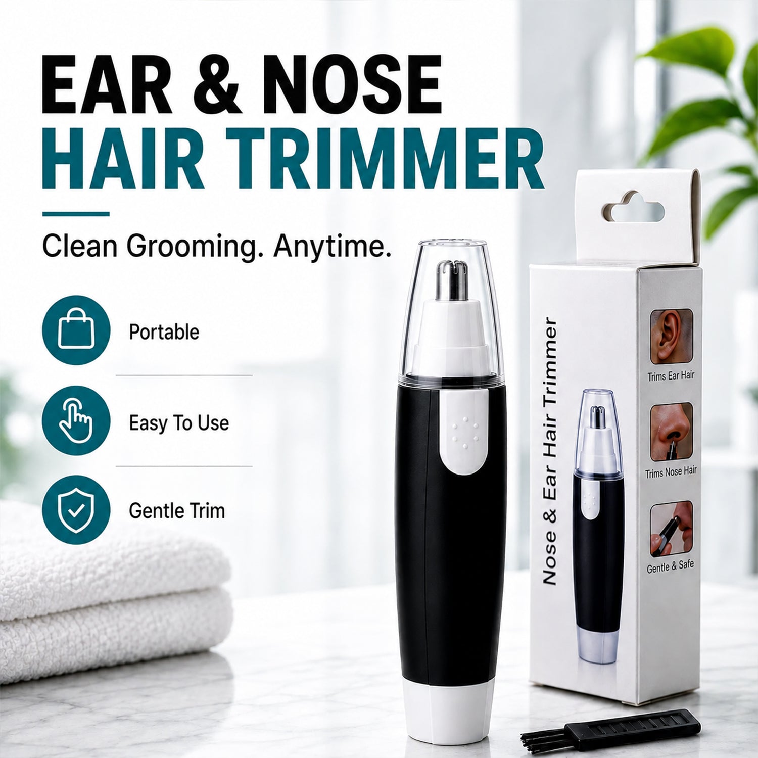 Ear and nose hair trimmer product display