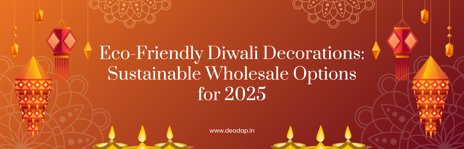 Eco-Friendly Diwali Decorations: Sustainable Wholesale Options for 2025