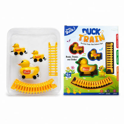 Duck train toy packaging
