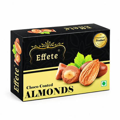 🎁 ₹1 Gift | Effete Choco Coated Almonds – Rich Gourmet Chocolate Treat