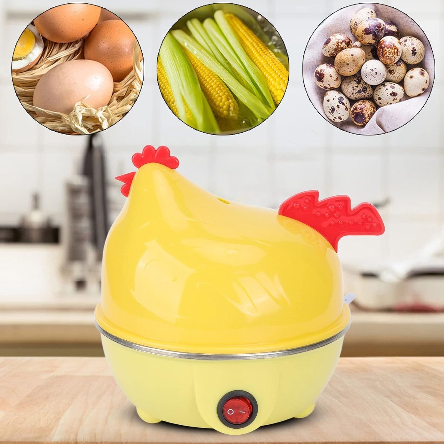 Kitchen egg poacher appliance