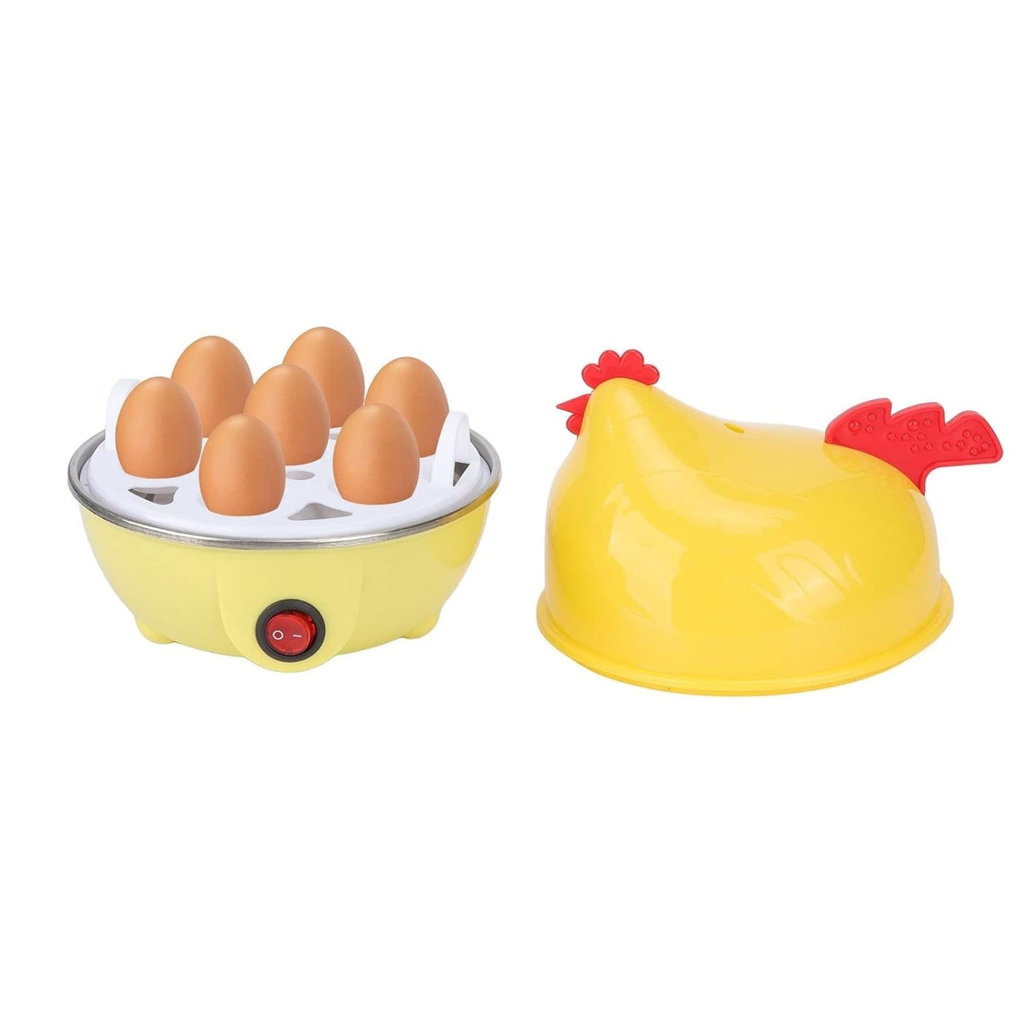 Portable electric egg cooker