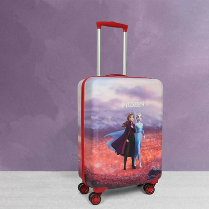 Kids trolley bag with 4 spinner wheels and durable polycarbonate body