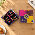 Ceramic Tea Cup Set – 4 Pcs with Serving Bowl | Serve Stellar