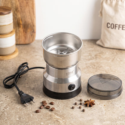 Mini Electric Grinder 150W Stainless Steel for Coffee Spice and Masala (1 Pc) view 8