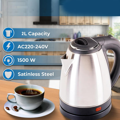 Scarlatti Stainless Steel Electric Kettle (2 Ltr)