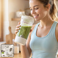 400ml USB Rechargeable Electric Self Stirring Protein Shaker Bottle (1 Pc)