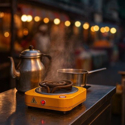 Single-Coil Electric Hot Plate - (1 Pc)