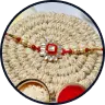 Flower rakhi