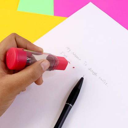 Camlin Twinz 2-in-1 Eraser & Sharpener Combo – Built-in Shavings Container