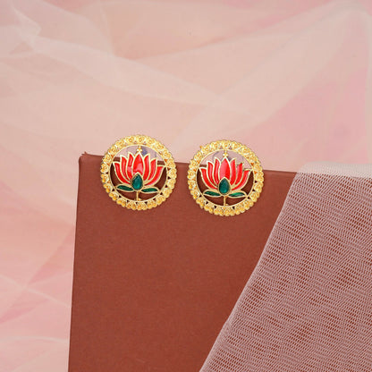 Bold R Gold-Tone Black Crystal & Pearl Choker Set