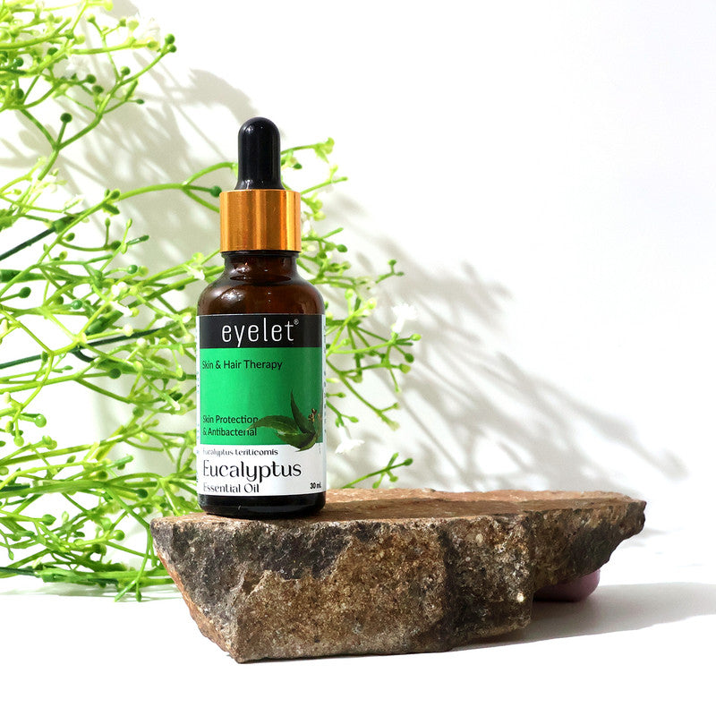 Eyelet Eucalyptus Essential Oil for Refreshing Skin Protection & Pure Aroma Care – 30ML
