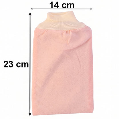 Bath glove size guide